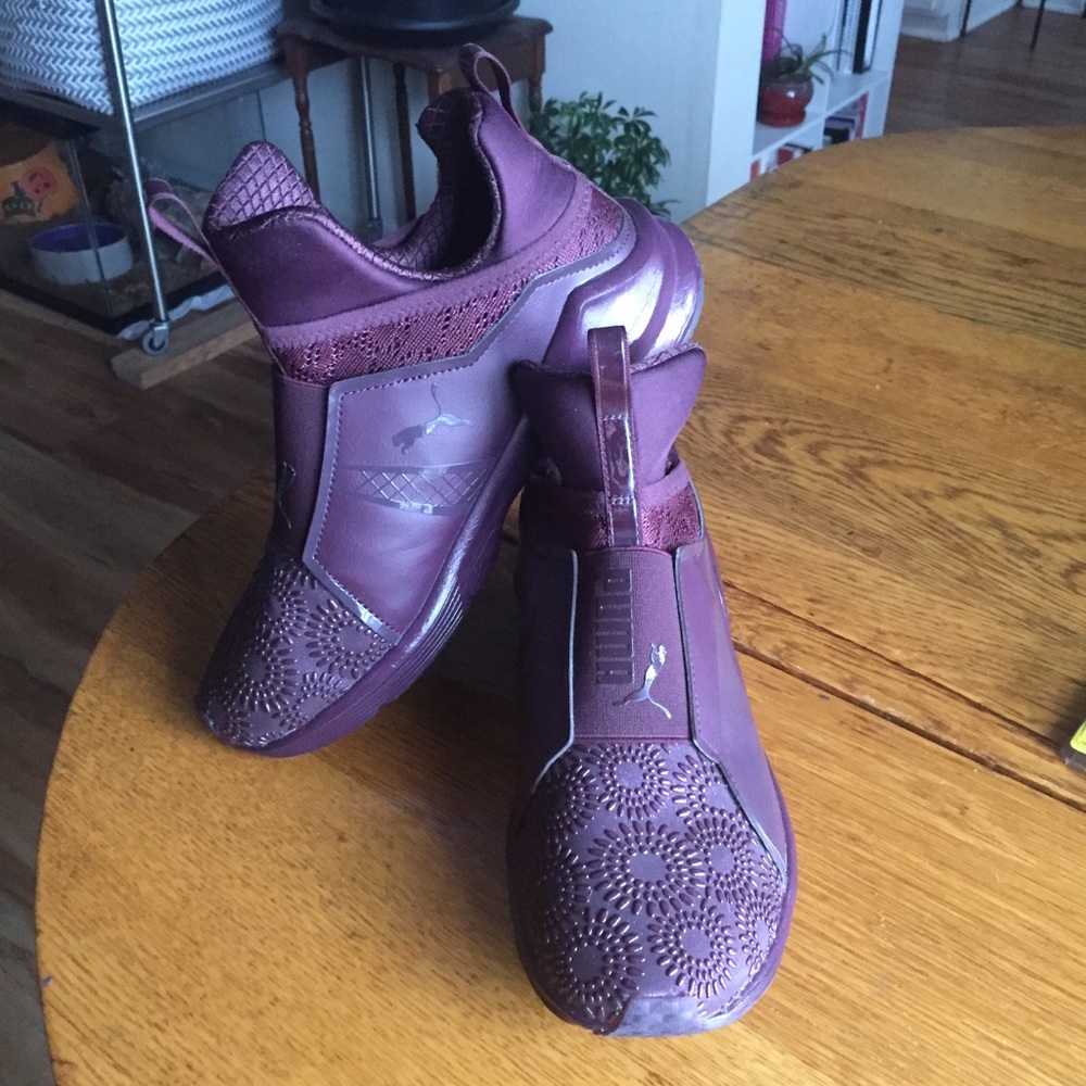 Puma Fierce crosstraining sneakers, purple, size 8